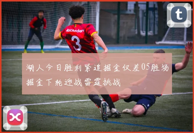 湖人今日胜利紧追掘金仅差05胜场掘金下轮迎战雷霆挑战
