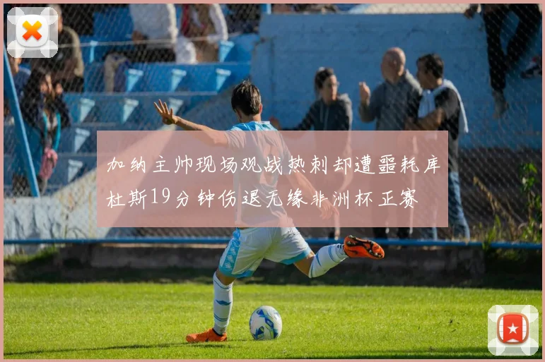加纳主帅现场观战热刺却遭噩耗库杜斯19分钟伤退无缘非洲杯正赛