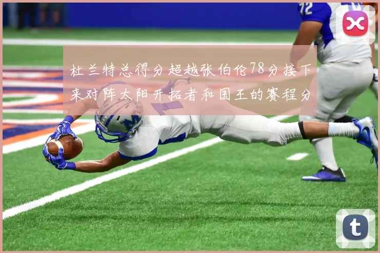 杜兰特总得分超越张伯伦78分接下来对阵太阳开拓者和国王的赛程分析